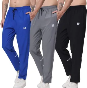 3 Pack Mens Athletic Sweatpants,Gym Joggers Pants for Men Running Jogging Pants,with Zip Pockets
