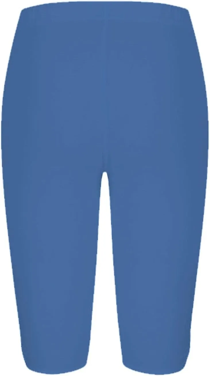 aihihe Capri Leggings for Women High Waist Knee Length Strethcy Legging 2024 Summer Cropped Pants Casual Solid Comfy Tights