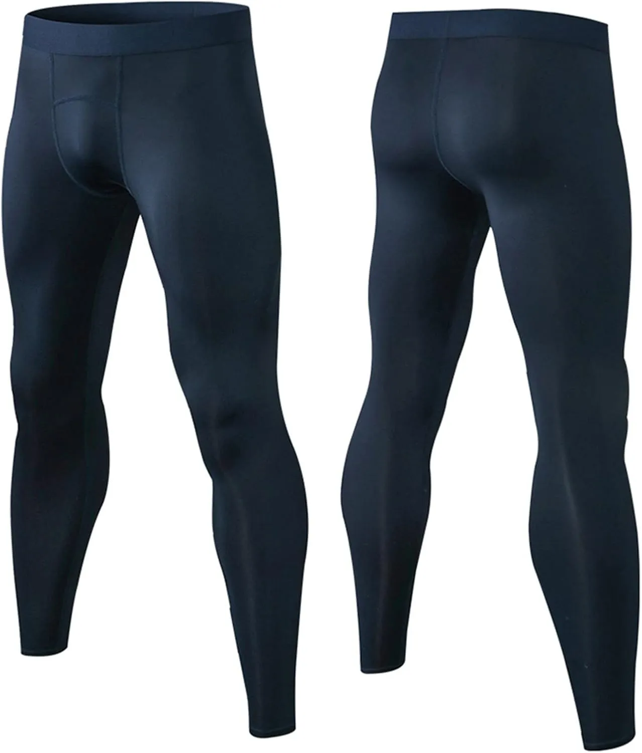 aihihe Mens Running Leggings Winter Red Compression Pant Mens Gym Tights Compression Pants Black Athletic Leggings for Men