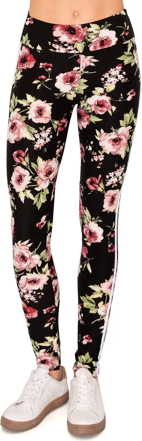 ALWAYS Women's High Waist Yoga Leggings - Premium Soft Workout Stretch Yoga Pants