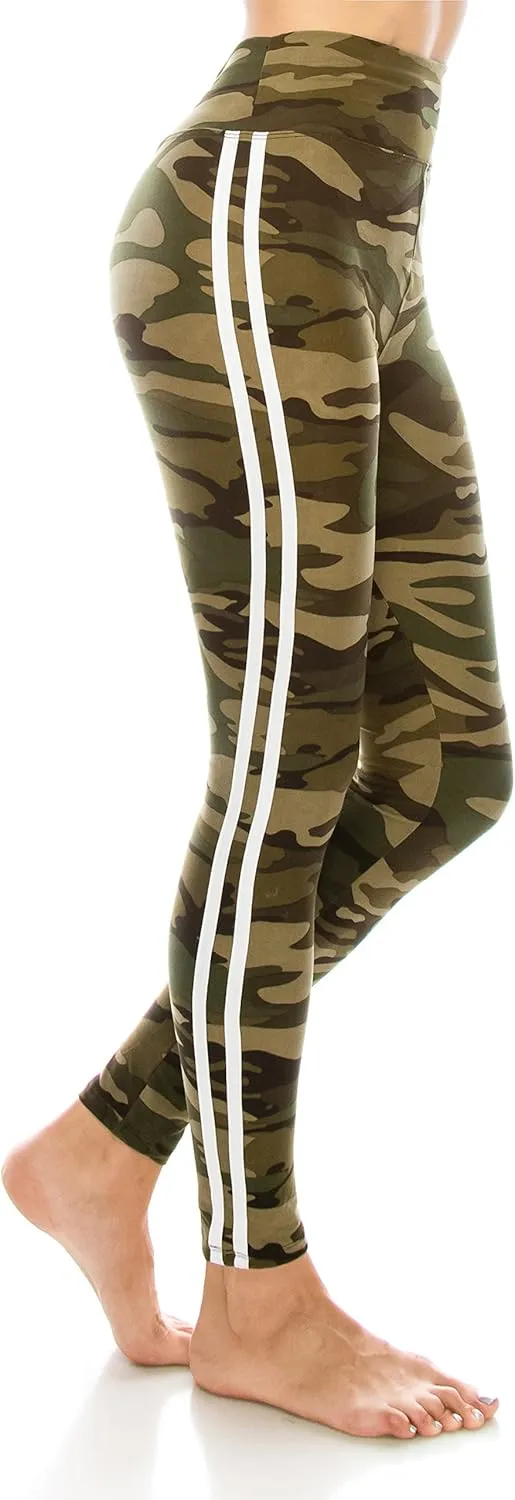 ALWAYS Women's High Waist Yoga Leggings - Premium Soft Workout Stretch Yoga Pants