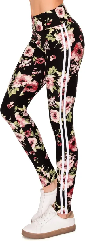 ALWAYS Women's High Waist Yoga Leggings - Premium Soft Workout Stretch Yoga Pants