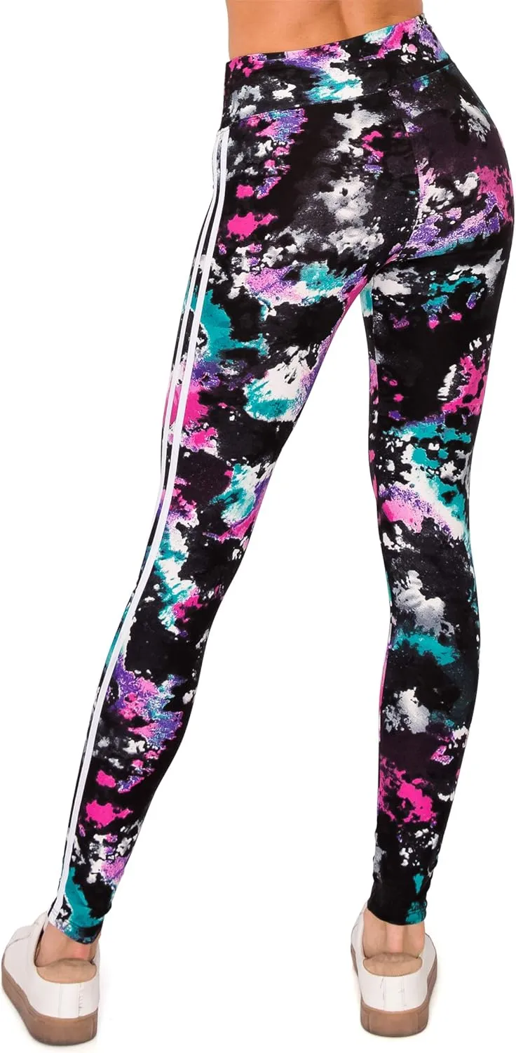 ALWAYS Women's High Waist Yoga Leggings - Premium Soft Workout Stretch Yoga Pants
