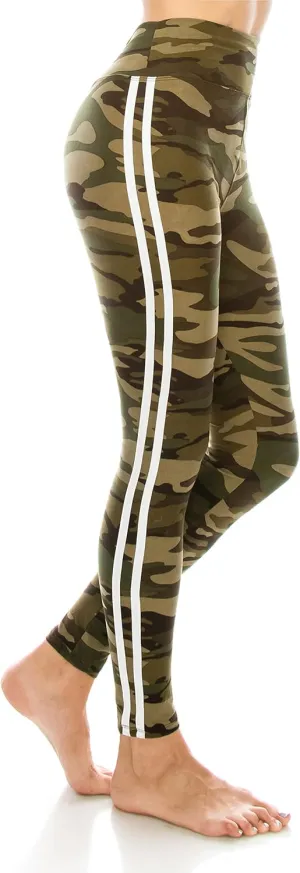 ALWAYS Women's High Waist Yoga Leggings - Premium Soft Workout Stretch Yoga Pants