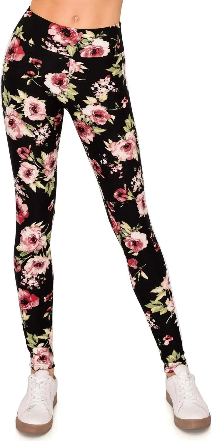 ALWAYS Women's High Waist Yoga Leggings - Premium Soft Workout Stretch Yoga Pants
