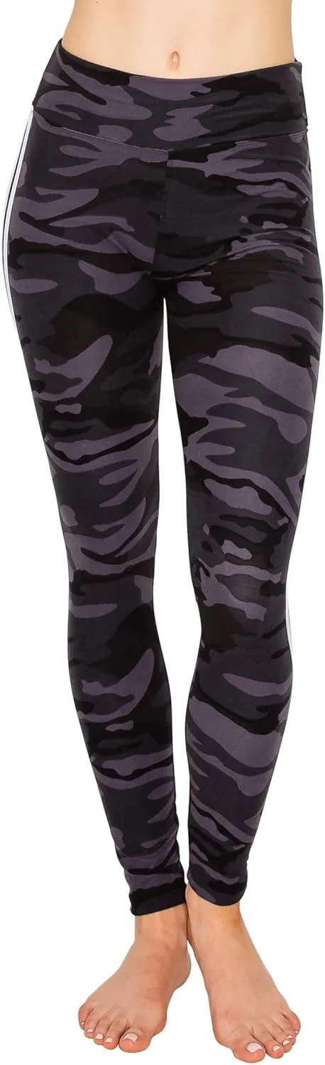 ALWAYS Women's High Waist Yoga Leggings - Premium Soft Workout Stretch Yoga Pants