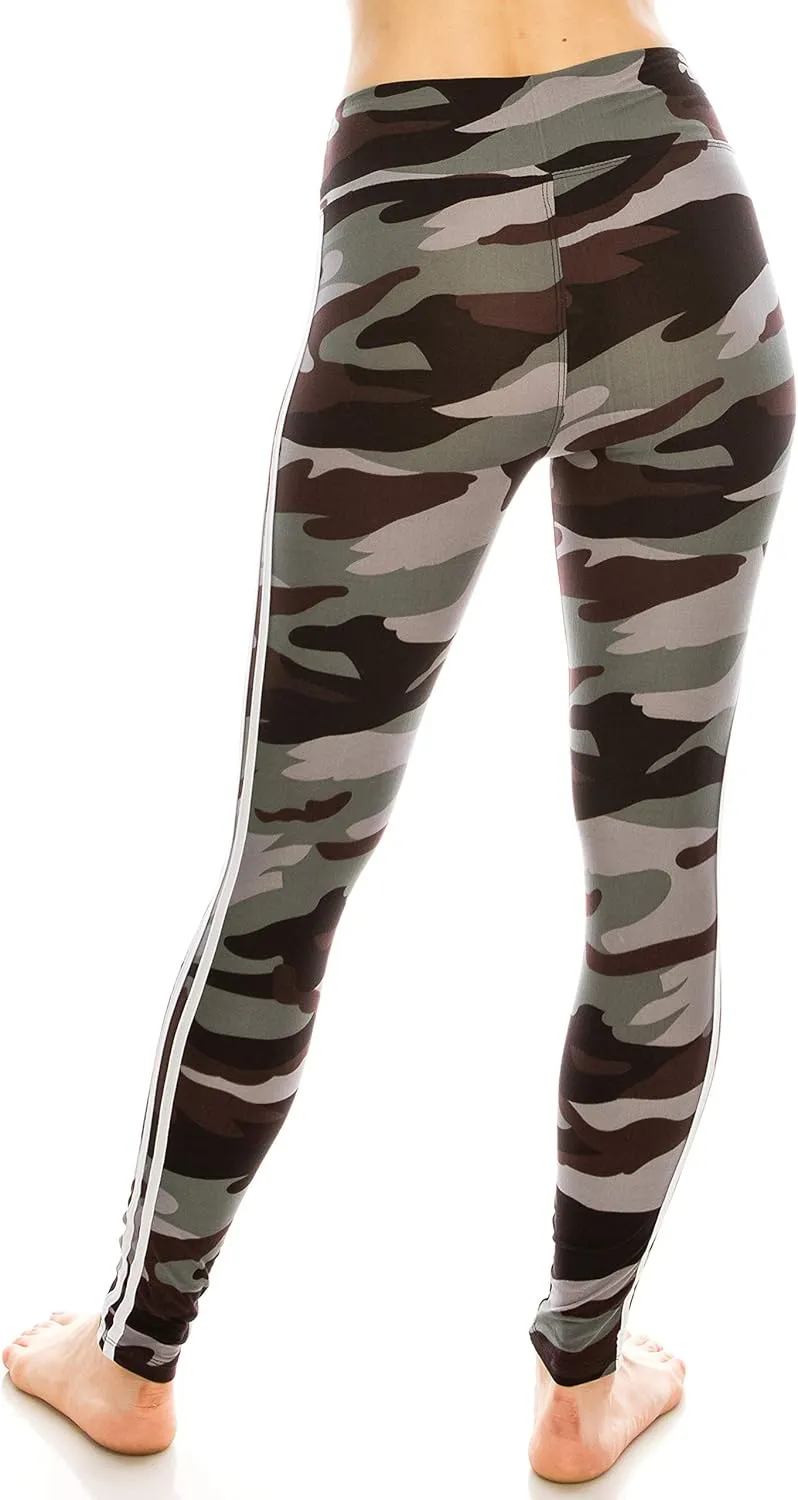 ALWAYS Women's High Waist Yoga Leggings - Premium Soft Workout Stretch Yoga Pants