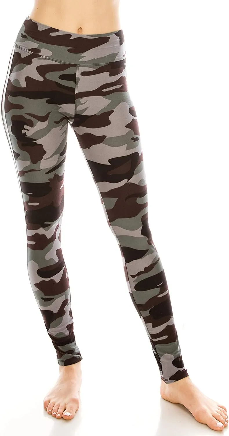 ALWAYS Women's High Waist Yoga Leggings - Premium Soft Workout Stretch Yoga Pants