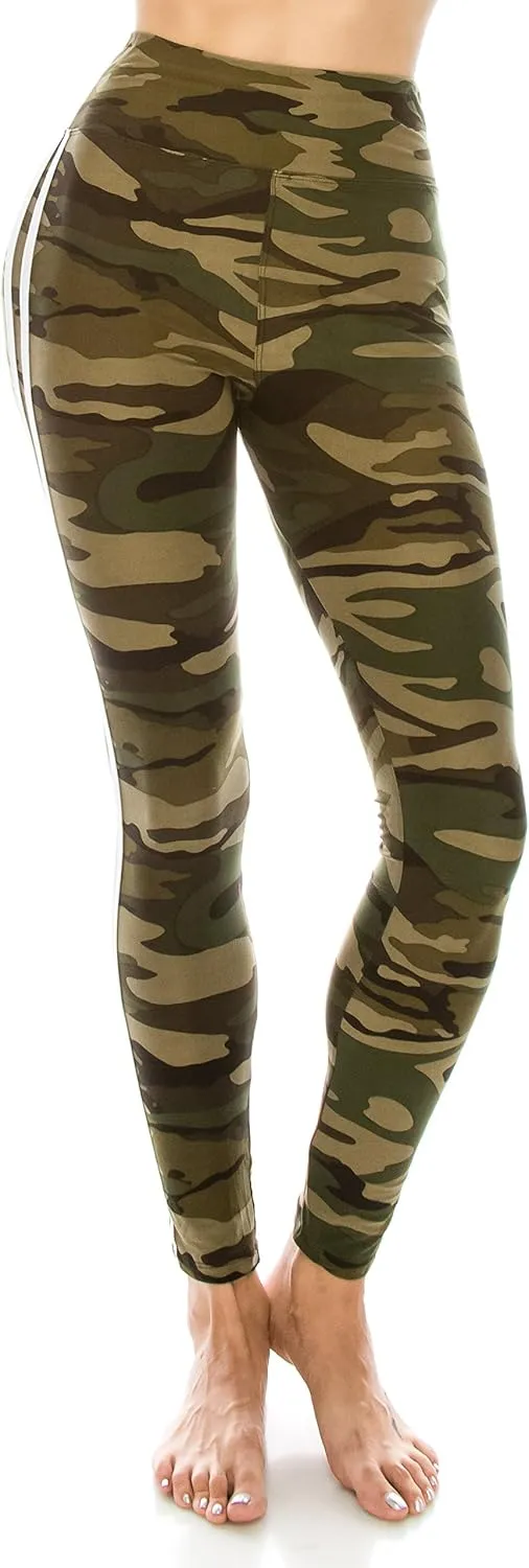 ALWAYS Women's High Waist Yoga Leggings - Premium Soft Workout Stretch Yoga Pants
