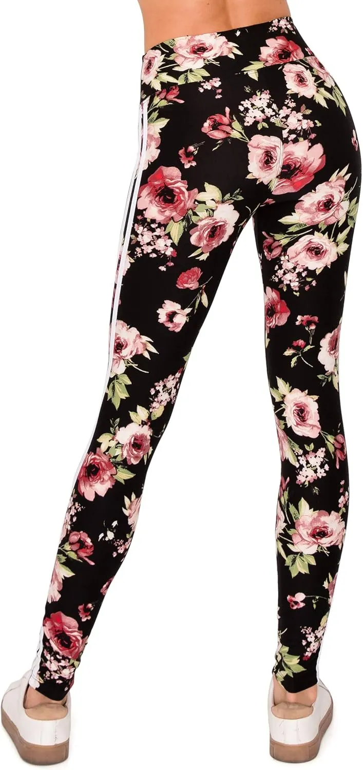 ALWAYS Women's High Waist Yoga Leggings - Premium Soft Workout Stretch Yoga Pants