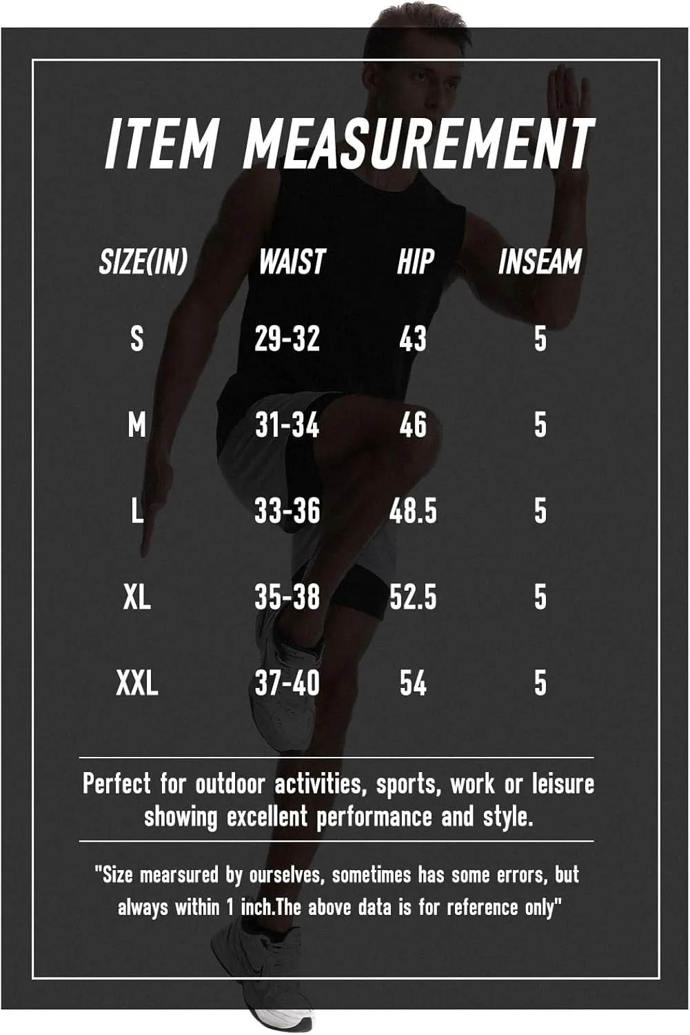 Aolesy Men's Gym Shorts with Liner - 5” Lightweight Running Shorts Mesh Workout Athletic Shorts with 5 Pockets