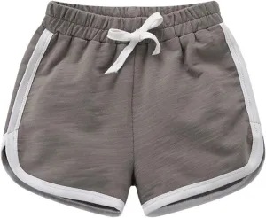 Athletic Shorts for Girls Cotton Soccer Basketball Sports 𝐃olphin Shorts Kids Toddler Gym Running Biker Short Pants