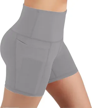 Biker Shorts Women Tummy Control Gym Short Leggings Seamless High Waist Yoga Shorts Athletic Cycling Leggings Short