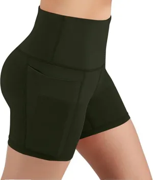 Biker Shorts Women Tummy Control Gym Short Leggings Seamless High Waist Yoga Shorts Athletic Cycling Leggings Short