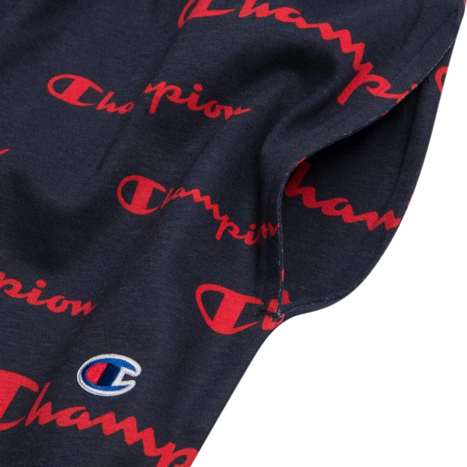Champion Gym Shorts Big and Tall - All Over Print Mens Workout Athletic Shorts
