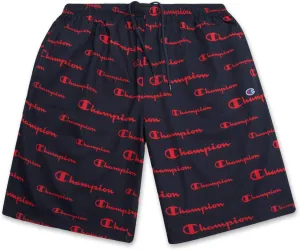 Champion Gym Shorts Big and Tall - All Over Print Mens Workout Athletic Shorts