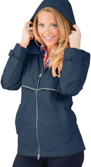 Charles River Apparel Women's New Englander Wind & Waterproof Rain Jacket