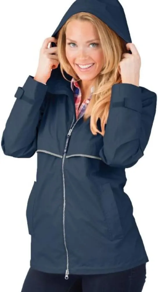 Charles River Apparel Women's New Englander Wind & Waterproof Rain Jacket