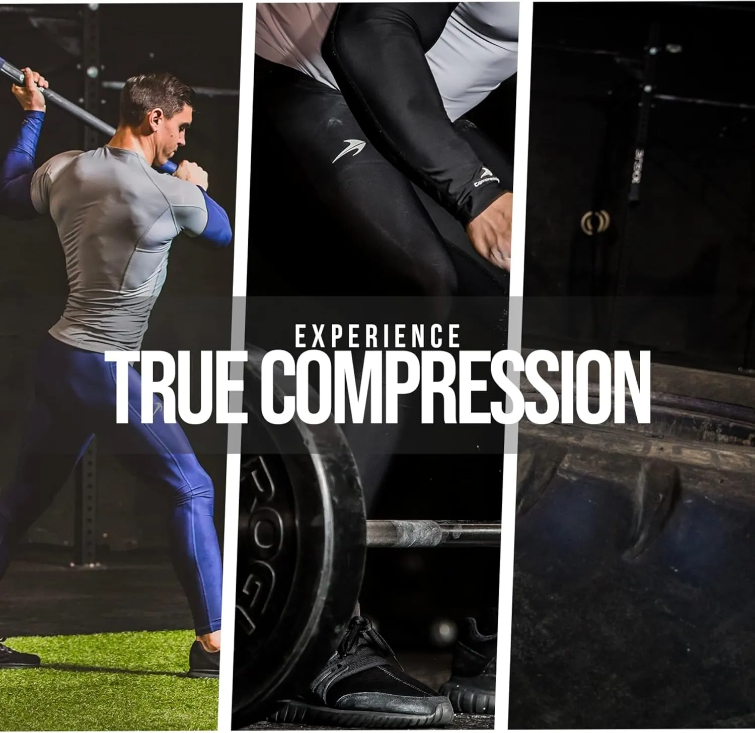 CompressionZ Men's Compression Pants for Workout, Sports|Base Layer Running Tights Leggings