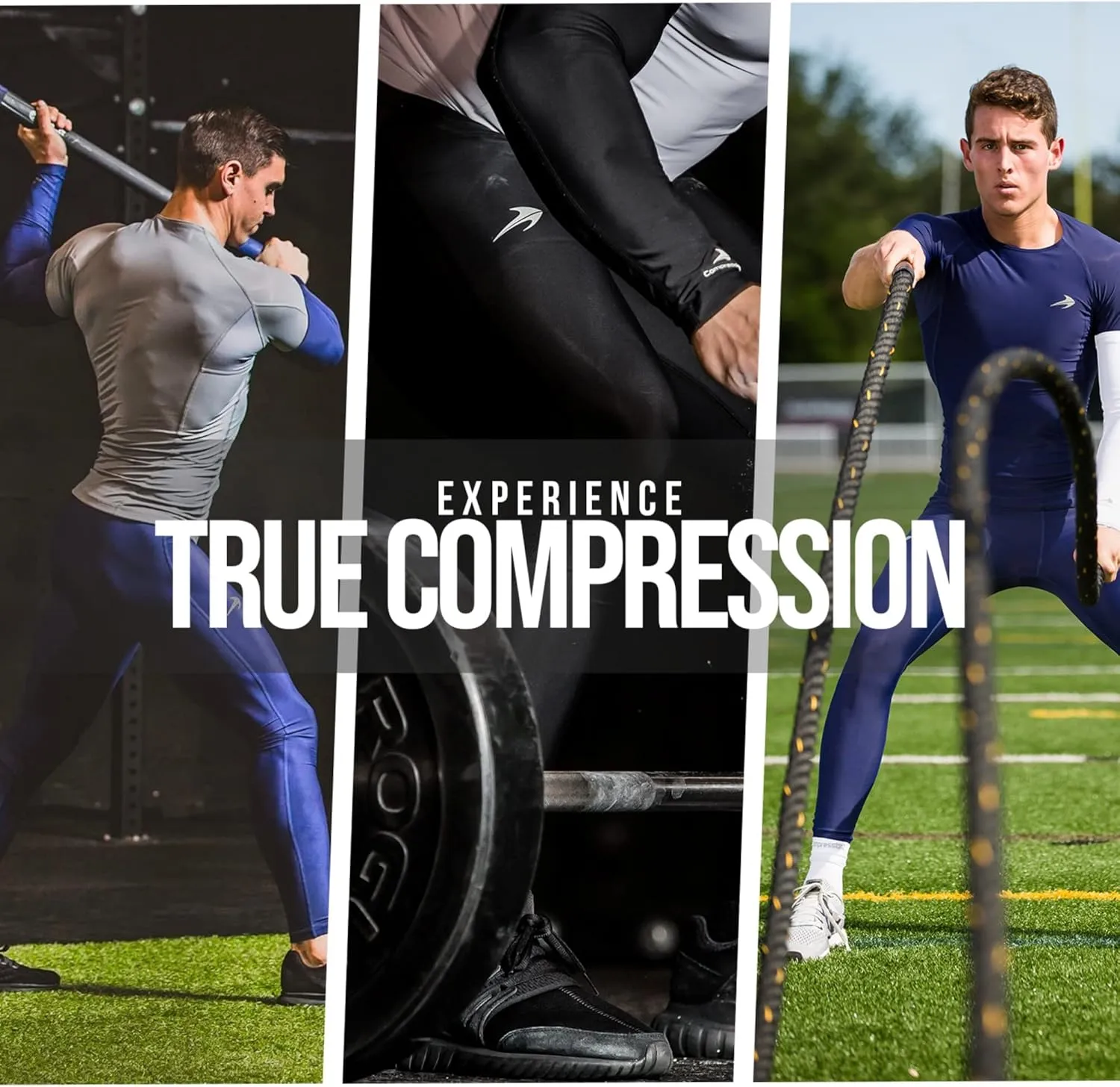 CompressionZ Men's Compression Pants for Workout, Sports|Base Layer Running Tights Leggings
