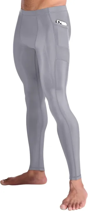 CompressionZ Men's Compression Pants for Workout, Sports|Base Layer Running Tights Leggings
