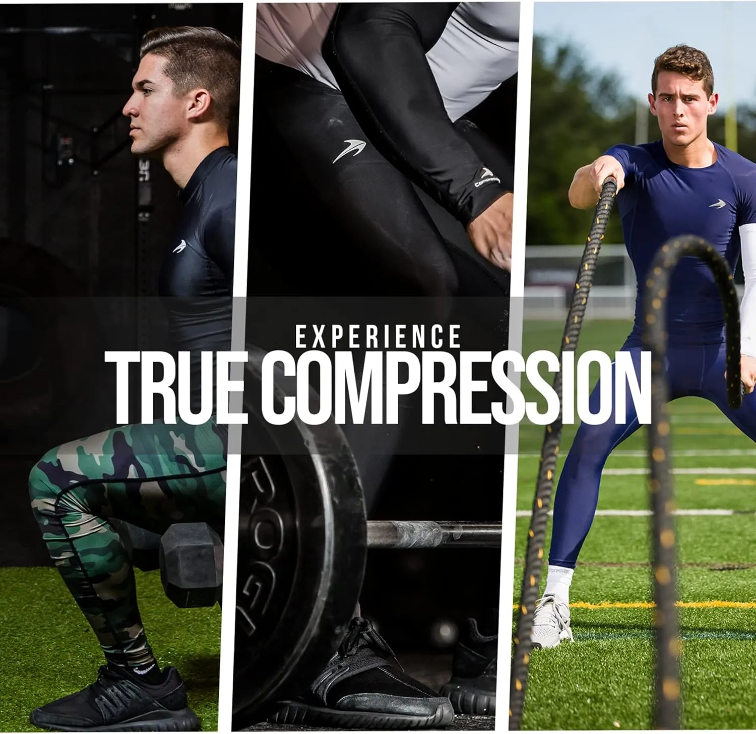 CompressionZ Men's Compression Pants for Workout, Sports|Base Layer Running Tights Leggings