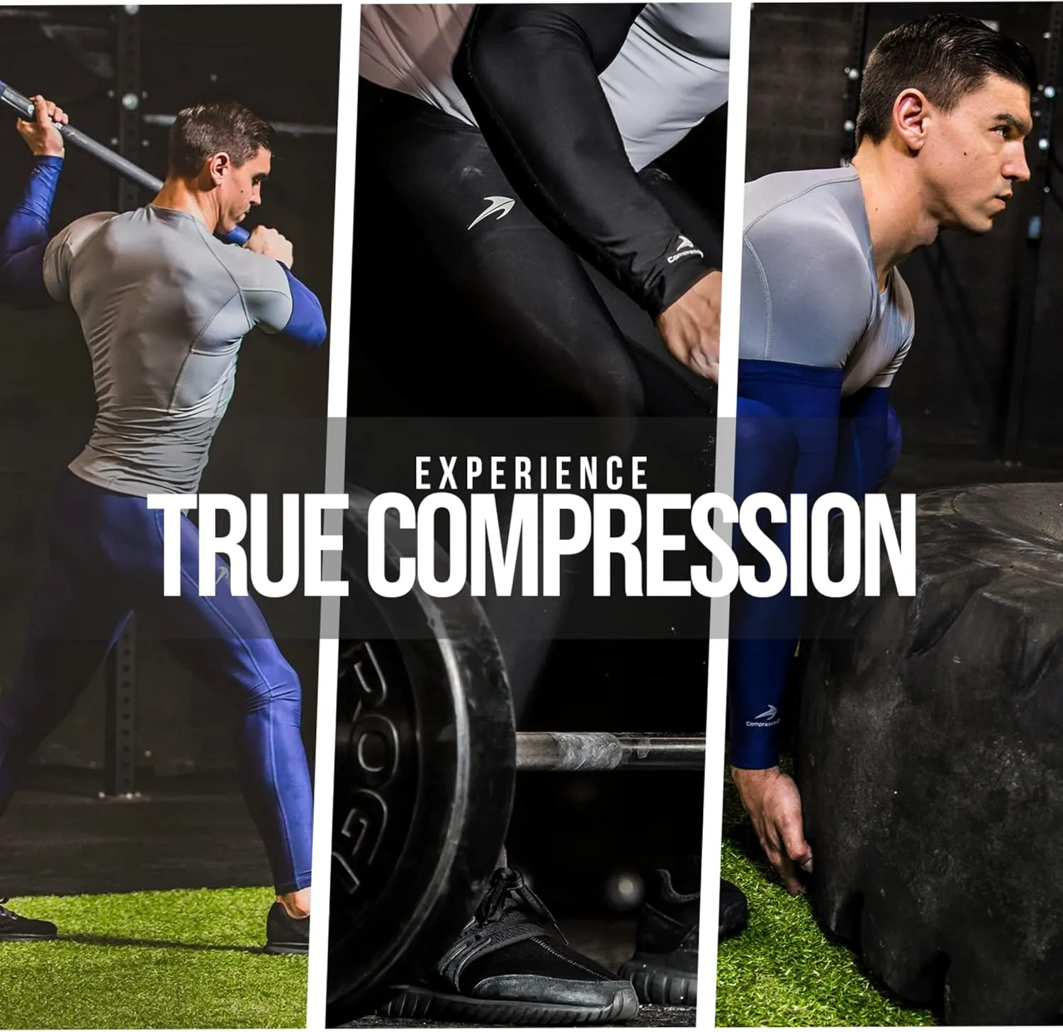 CompressionZ Men's Compression Pants for Workout, Sports|Base Layer Running Tights Leggings