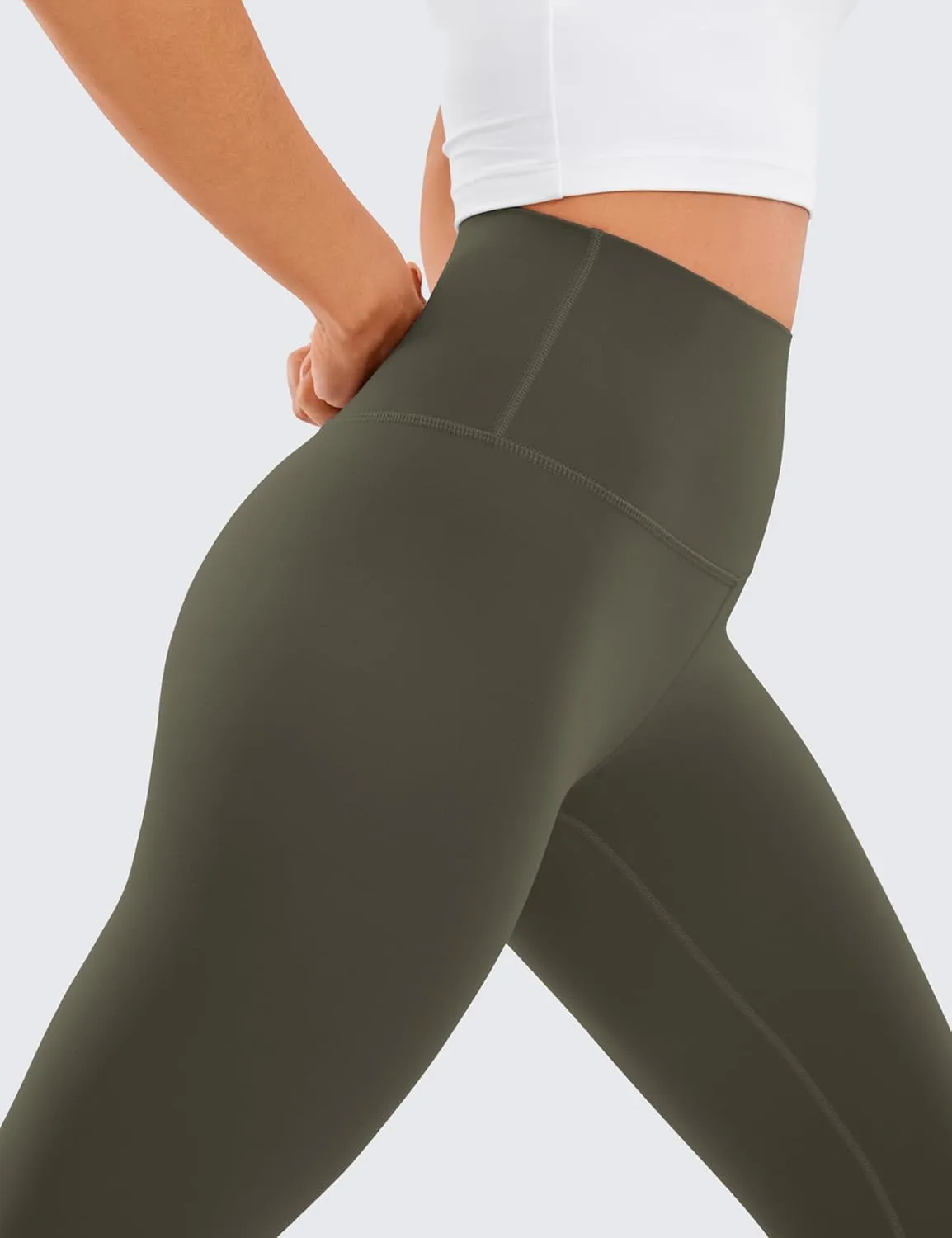 CRZ YOGA High Waisted Lounge Yoga Leggings 25"