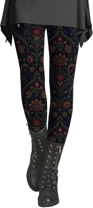Deals Print Gym Leggings for Women Tummy Control Print High Waisted Leggings Plus Size Pattern Rayon Pants for Women Compression Butt Lifting Tights for Women Womens Yoga Pants
