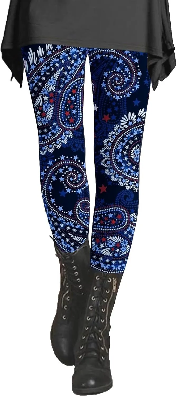 Dressy Leggings for Women Tummy Control Plus Size Workout Leggings Butt Lift Yoga Legging for Women