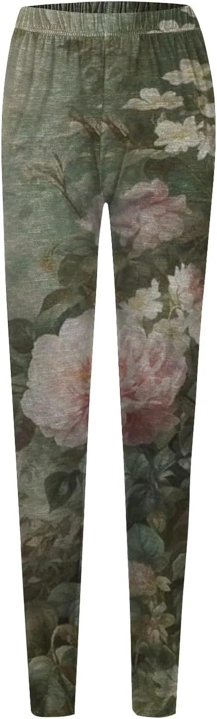 Dressy Leggings for Women Tummy Control Plus Size Workout Leggings Butt Lift Yoga Legging for Women