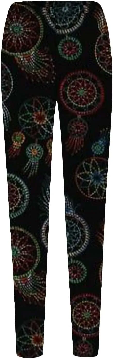Flare Leggings for Women Butt Lift Leopard Print Capri Yoga Pants for Women Women's Novelty Leggings