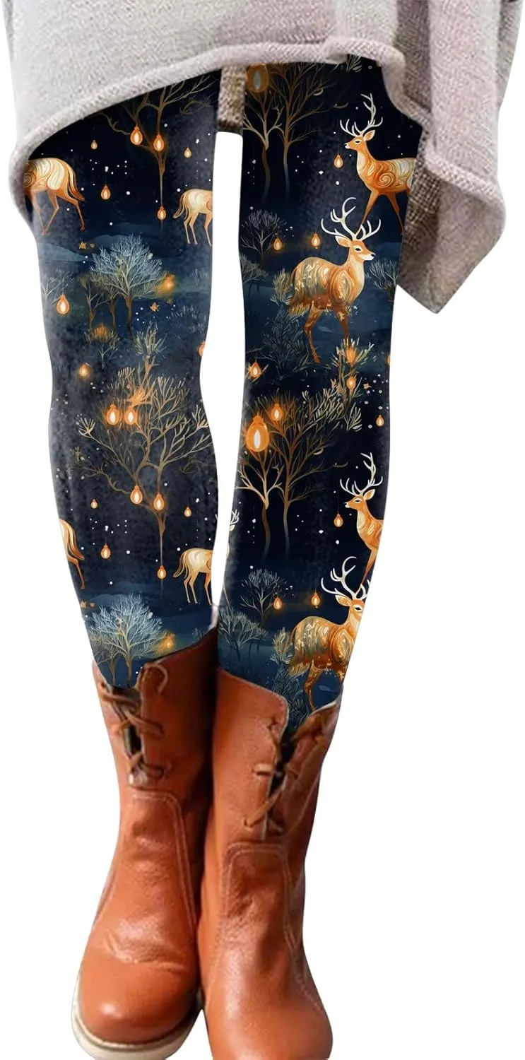 Fleece Lined Tights Women Length Elastic Fashion Soft Daily Transparent White Ash S 5XL Fall & Winter Cold Weather