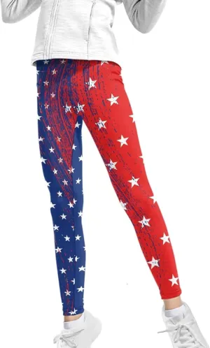 Girls Active Leggings Trousers Tummy Control Dance Yoga Leggings Tights