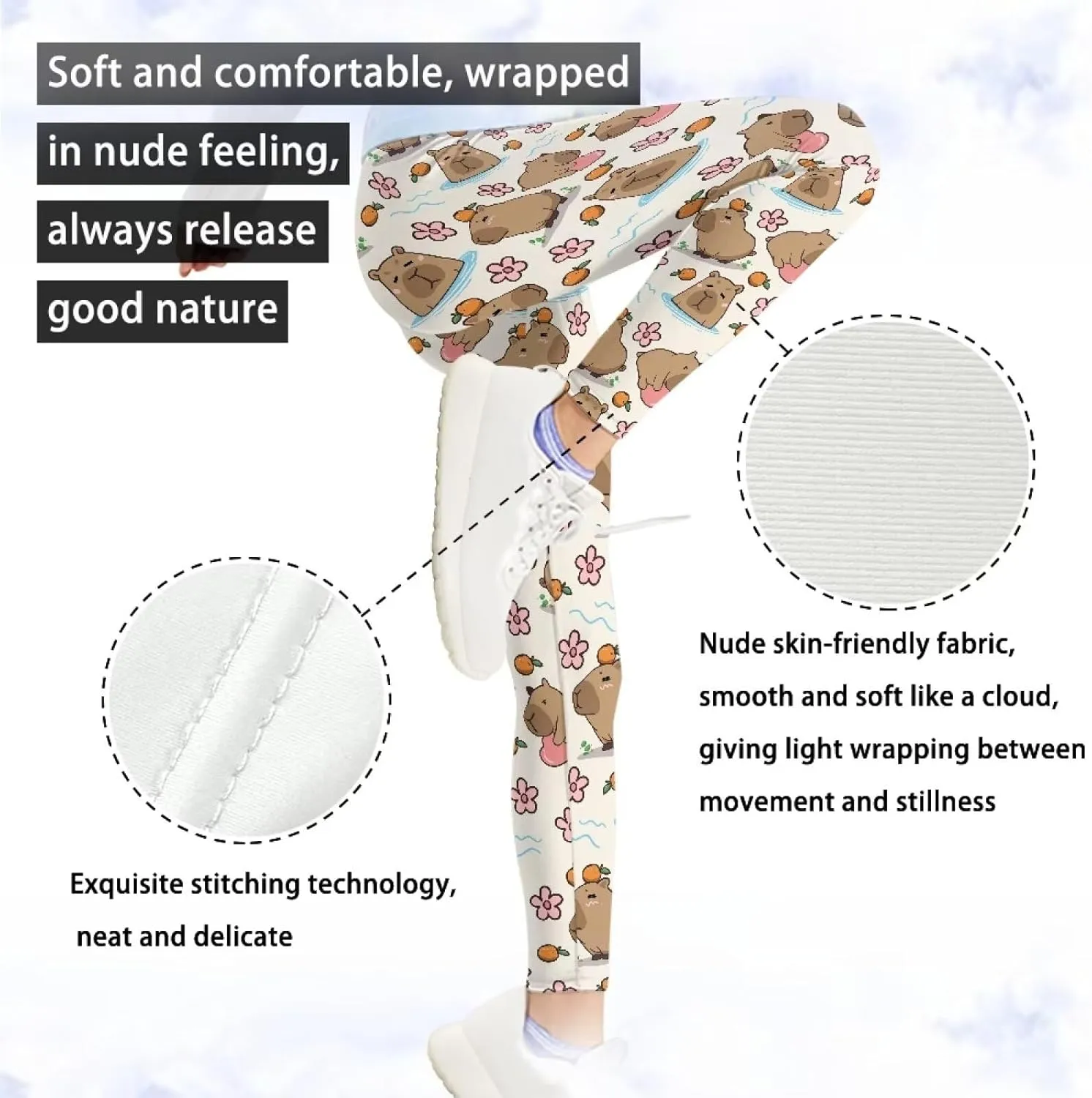 Girls Active Leggings Trousers Tummy Control Dance Yoga Leggings Tights