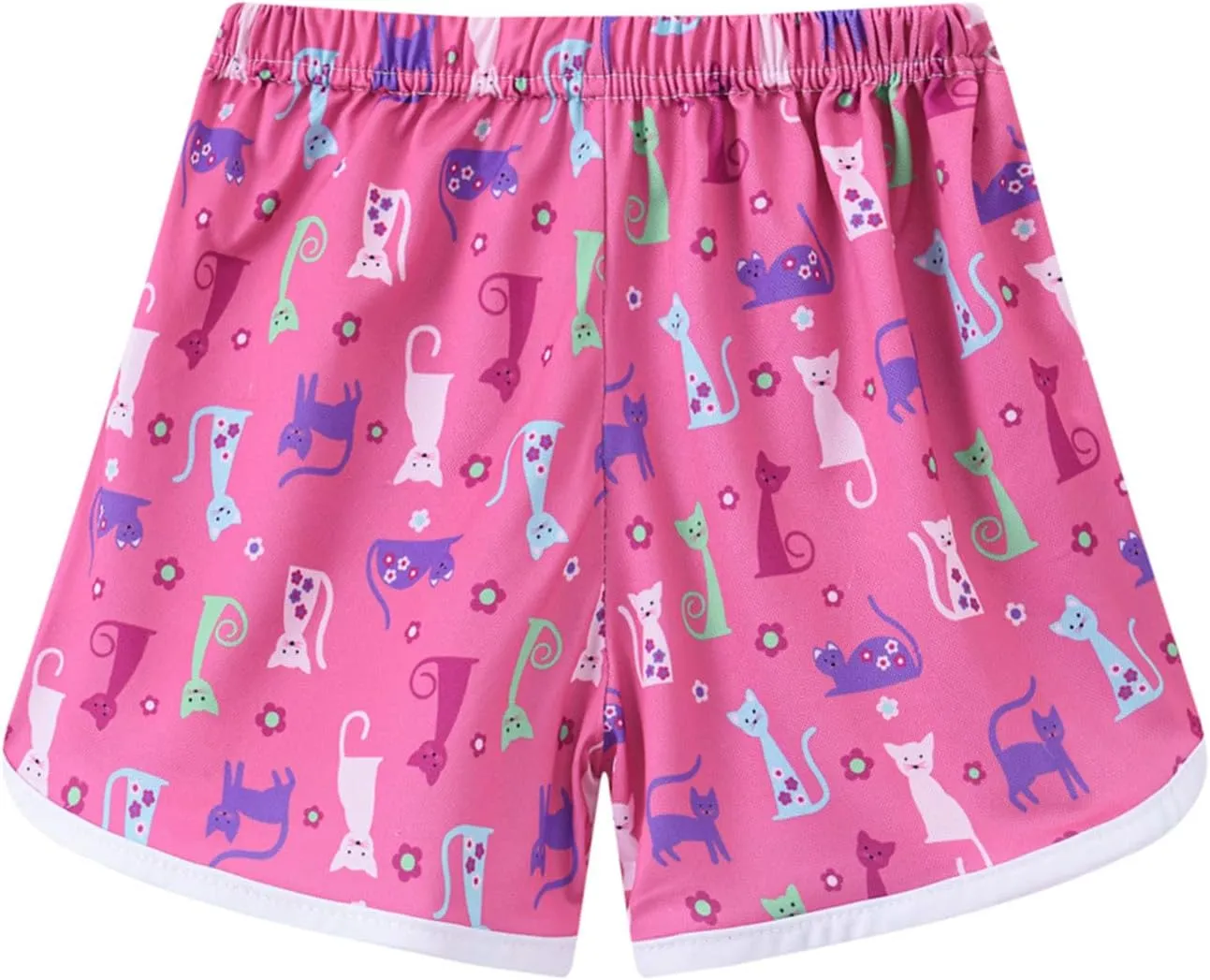 Girls Athletic Shorts Toddler Cotton Soccer Basketball Sports Running Shorts Kids Quick Dry Gym Dance Yoga Short Pants
