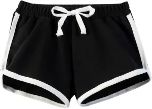Girls Athletic Soccer Basketball Shorts Toddler Sports Short PantsKids Quick Dry Running Dolphin Active Gym Workout Shorts