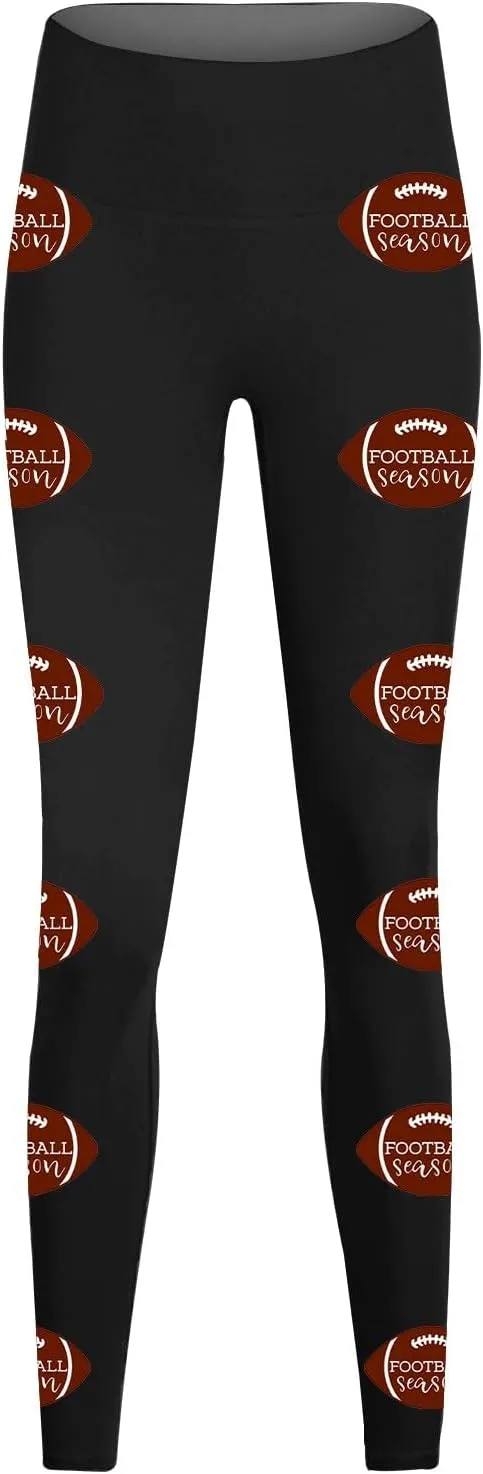 Gym Leggings for Women Wide Waisted Valentine Love Yoga Pants Leggings for Women Tummy Contral Women's Athletic