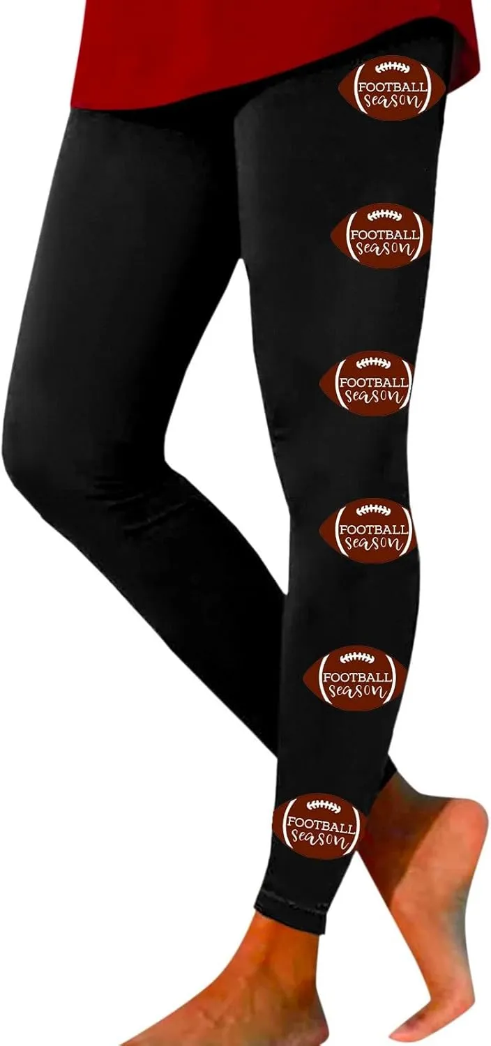 Gym Leggings for Women Wide Waisted Valentine Love Yoga Pants Leggings for Women Tummy Contral Women's Athletic