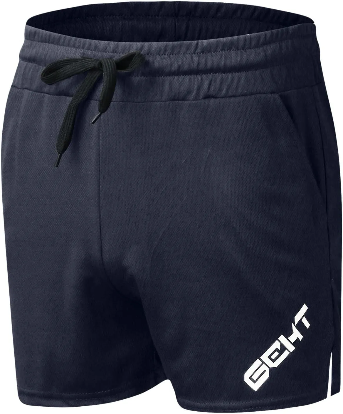 Gym Shorts Men 5 Inch Quick Dry Lightweight Athletic Short Pants Elastic Waist Bodybuilding Training Running Shorts