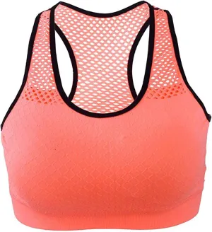 High Impact Sports Bras for Women Full-Coverage Wirefree Racerback Workout Bra Bounce Control Quick Dry Yoga Tank Top
