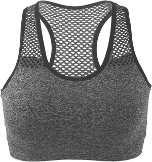 High Impact Sports Bras for Women Full-Coverage Wirefree Racerback Workout Bra Bounce Control Quick Dry Yoga Tank Top