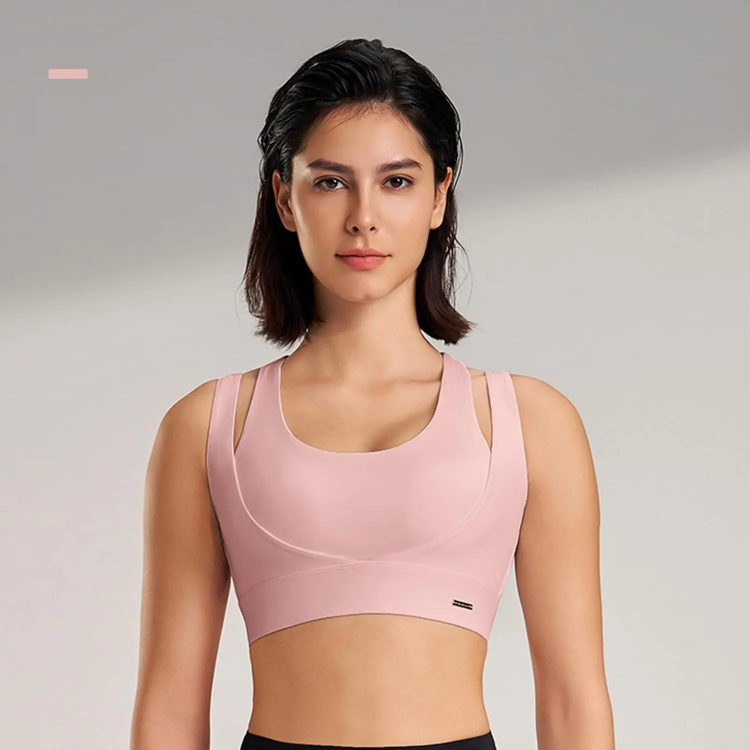 High Impact Sports Bras for Women Quick Dry Seamless Support Workout Bras Wirefree Yoga Running Active Athletic Bras