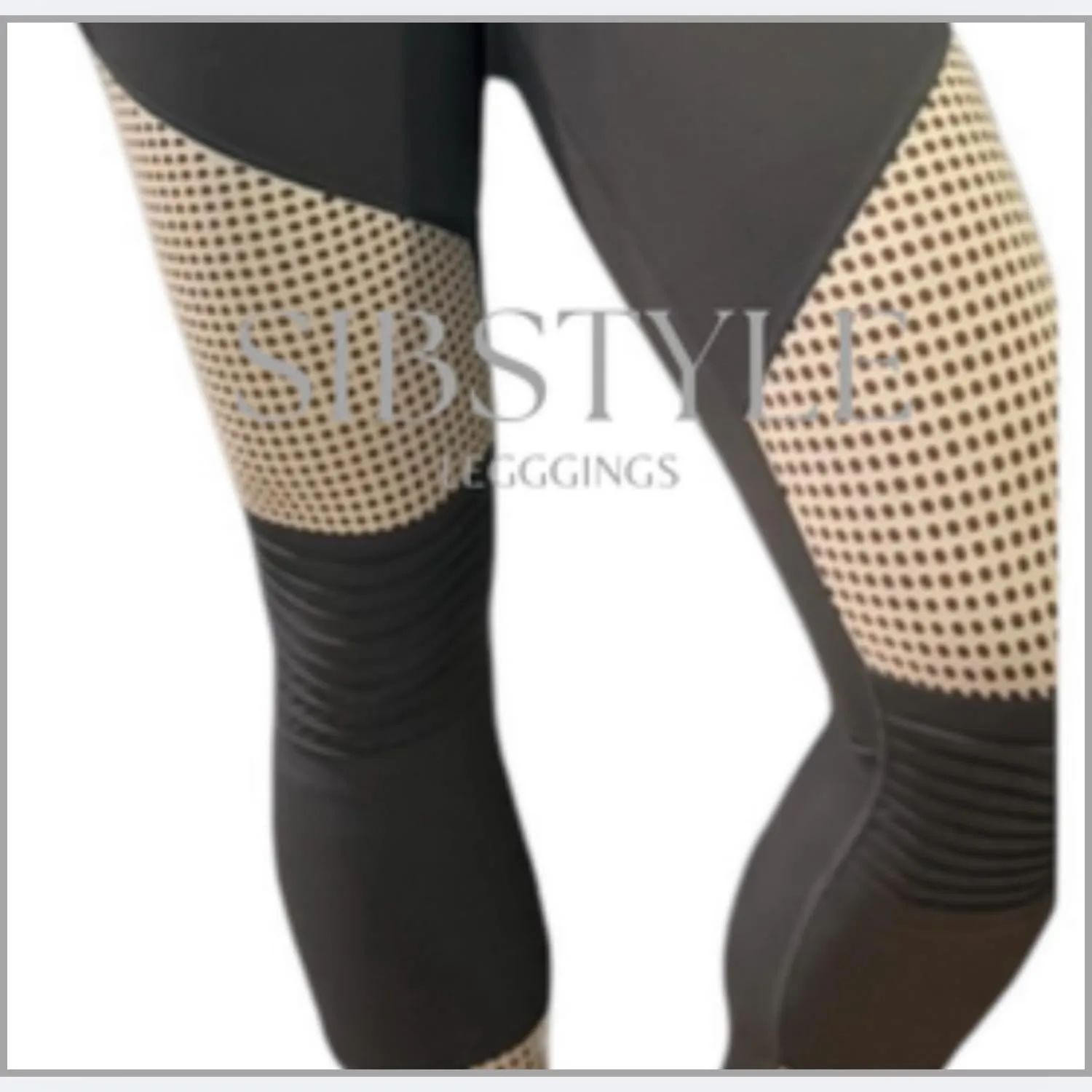 High Waist mesh Leggings with Tummy Control Workout Running Yoga Leggings for Women