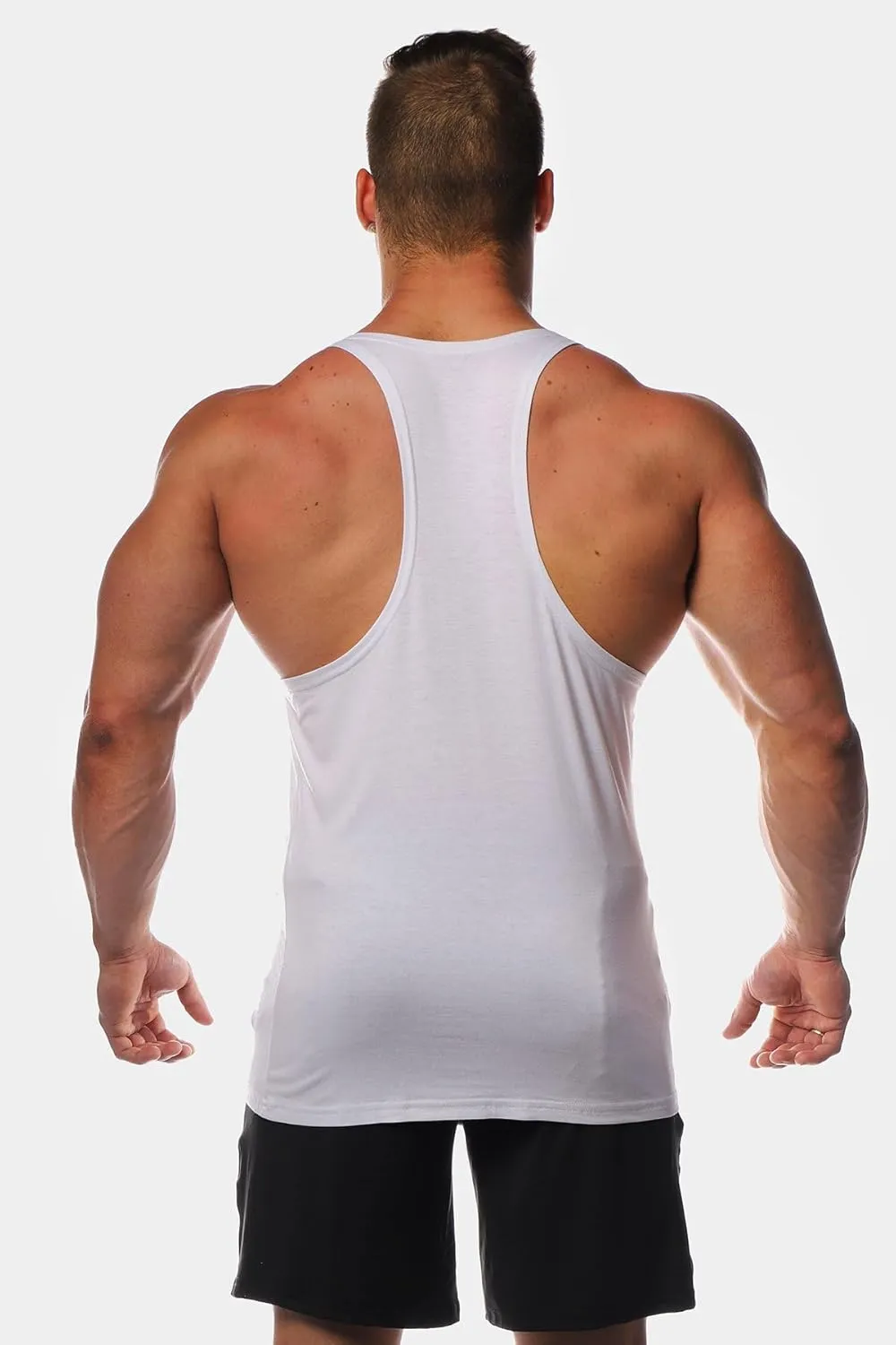 Jed North Bodybuilding Stringer Gym Tank Top Singlet Racerback