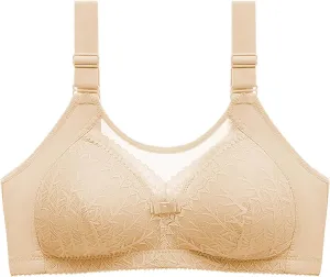 Lace Bralettes for Women No Underwire Full Coverage Bras Camisole Tops Mesh Basic Cami Sexy Strappy Everyday Lingerie