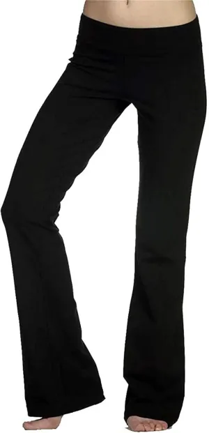 LCMTWX Women's Flare Leggings with Pockets Tummy Pants High Waisted Pants Pants for Women Athletic Leggings for Women High