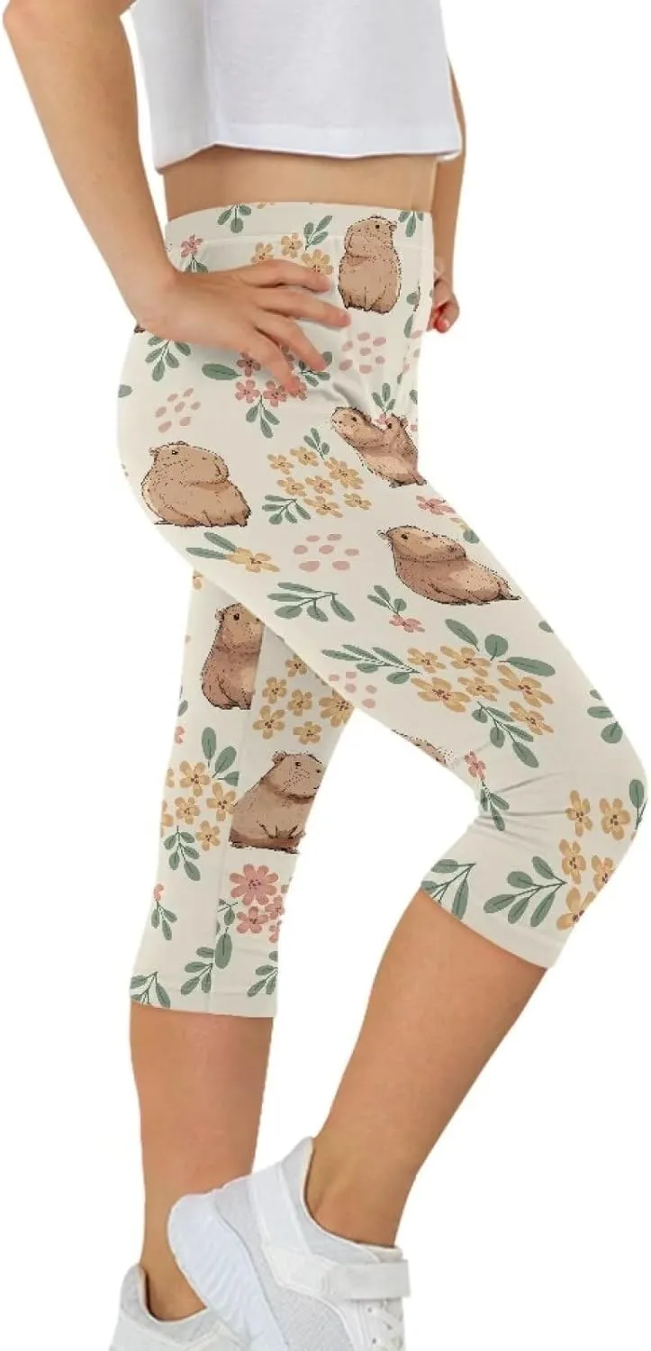 Leggings for Girls Athletic Dance Yoga Leggings