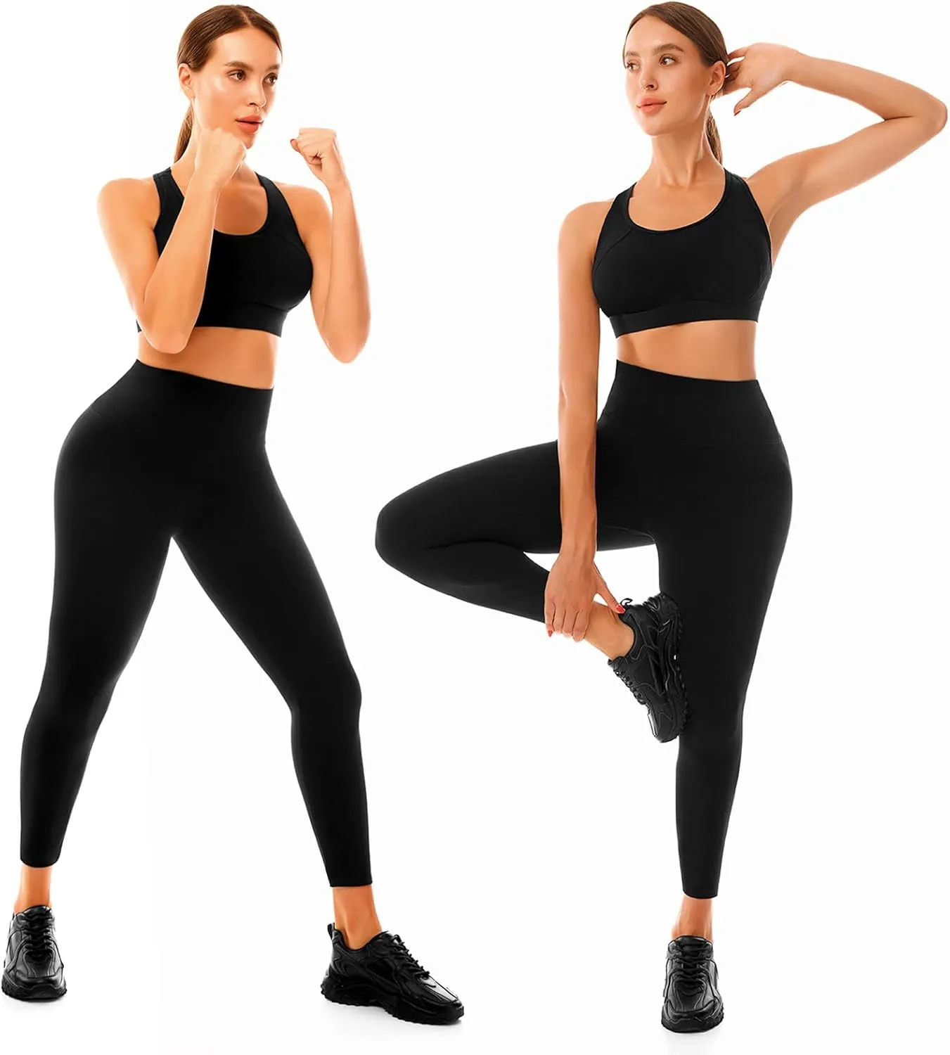 Leggings for Women, No See Through High Waisted Workout Yoga Leggings for Women