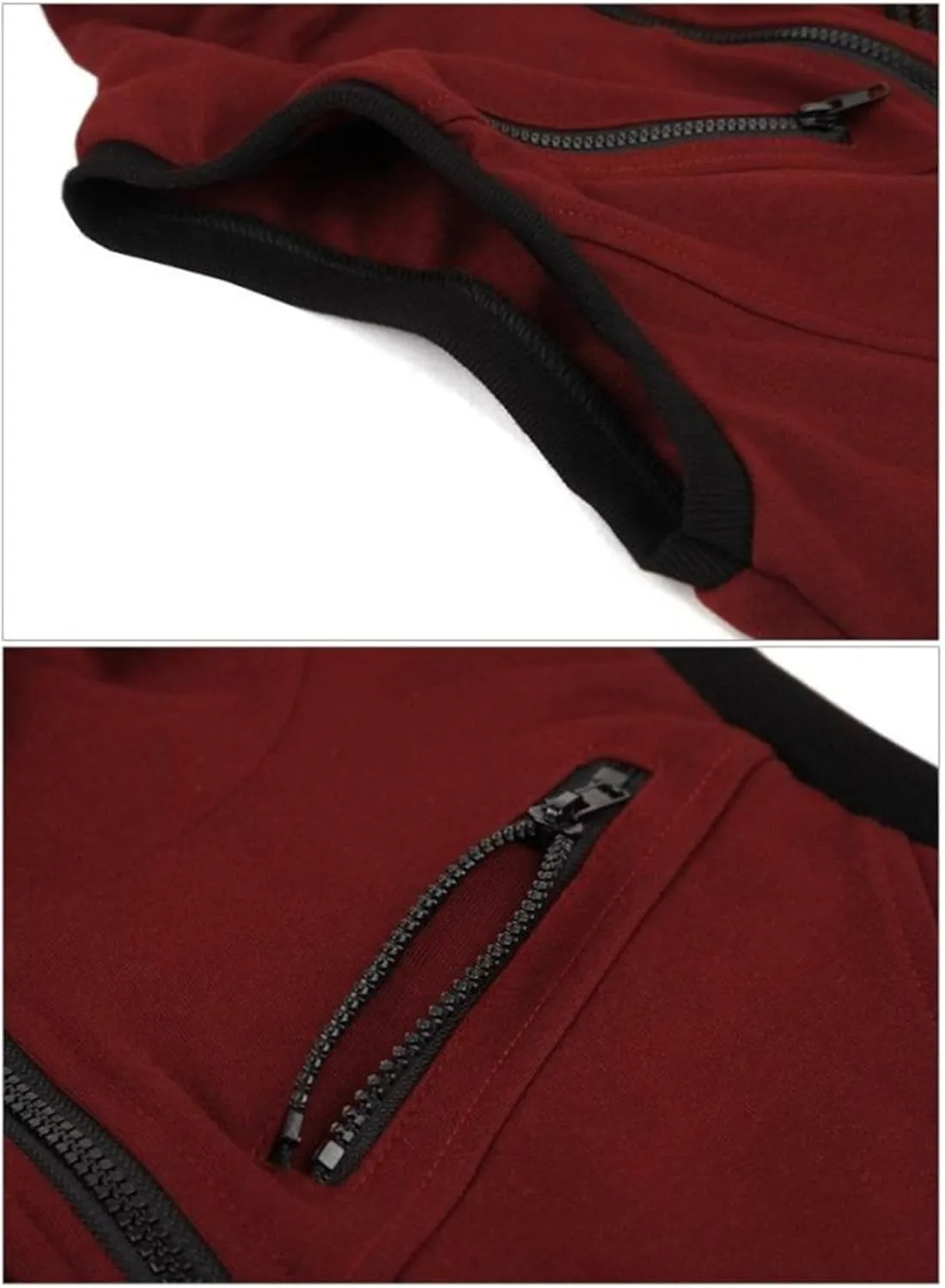 Maiyifu-GJ Men's Slim Fit Zip Up Vest Workout Sleeveless Zipper Hooded Sweatshirt Casual Lightweight Gym Tank Top Hoodies